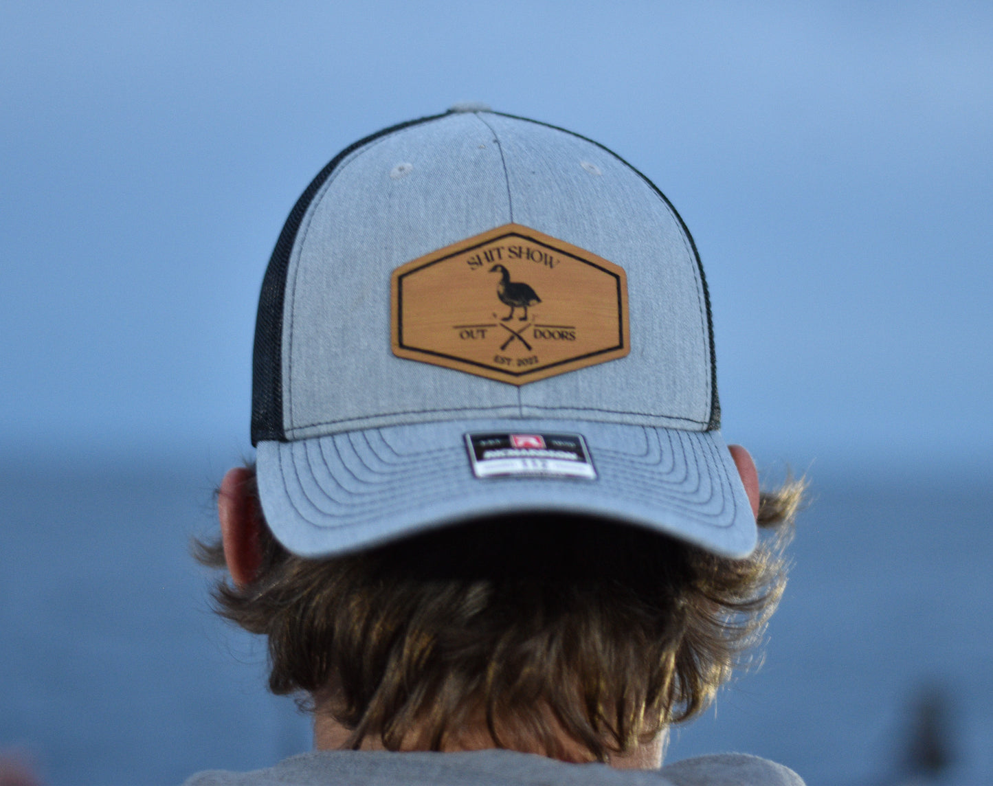 Gray Trucker Hat