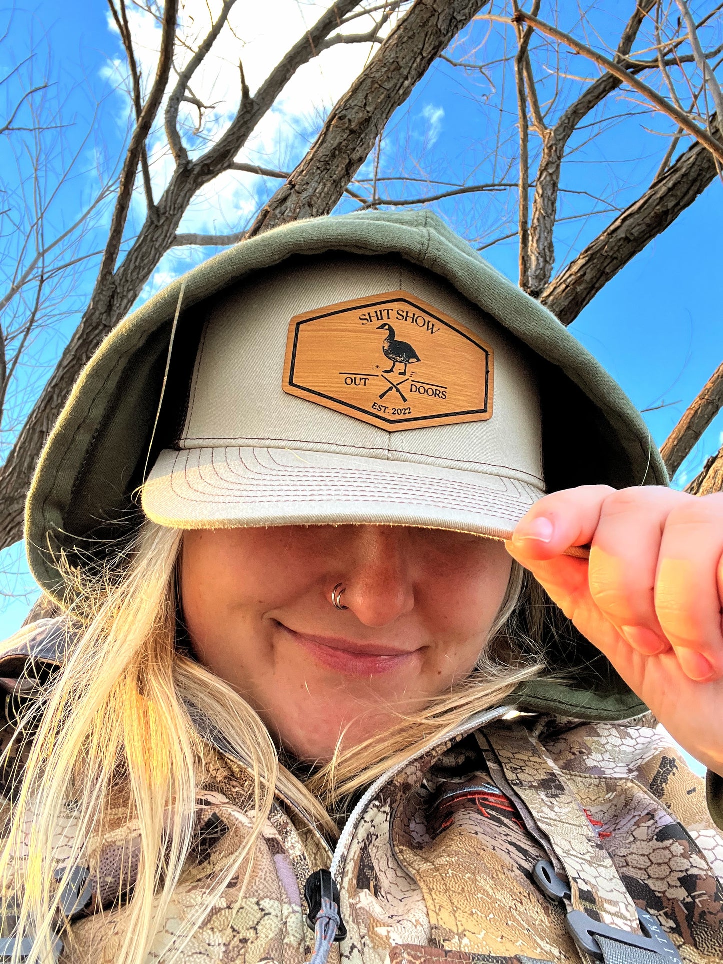 Khaki Trucker Hat